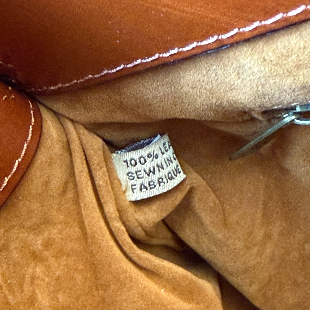 Patricia Nash Vienna Satchel Handbag Tan Tooled Leather Floral Bag NEW Luxury - Picture 15 of 16